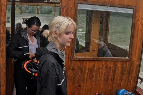 Piękny, choć w deszczu – XI etap Donauradweg 2024