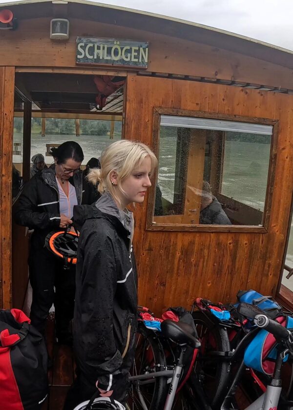 Piękny, choć w deszczu – XI etap Donauradweg 2024