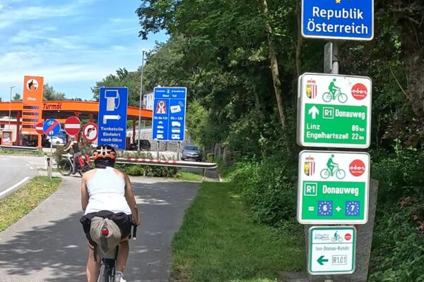 Wjeżdżamy do Austrii – X etap Donauradweg 2024